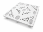 Pallet plástico vazado 1200x1000x150mm PL01 branco