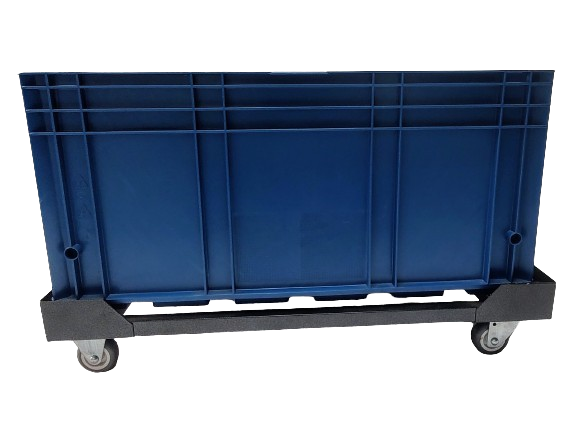 Carrinho tartaruga para caixa KLT modelo TransCaixa 180 com