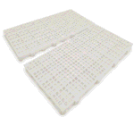 Estrado plástico 50x25x2,5cm natural - pead 100% virgem - Imagem 2
