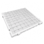 Piso plástico 50x50x3cm branco - ABelt
